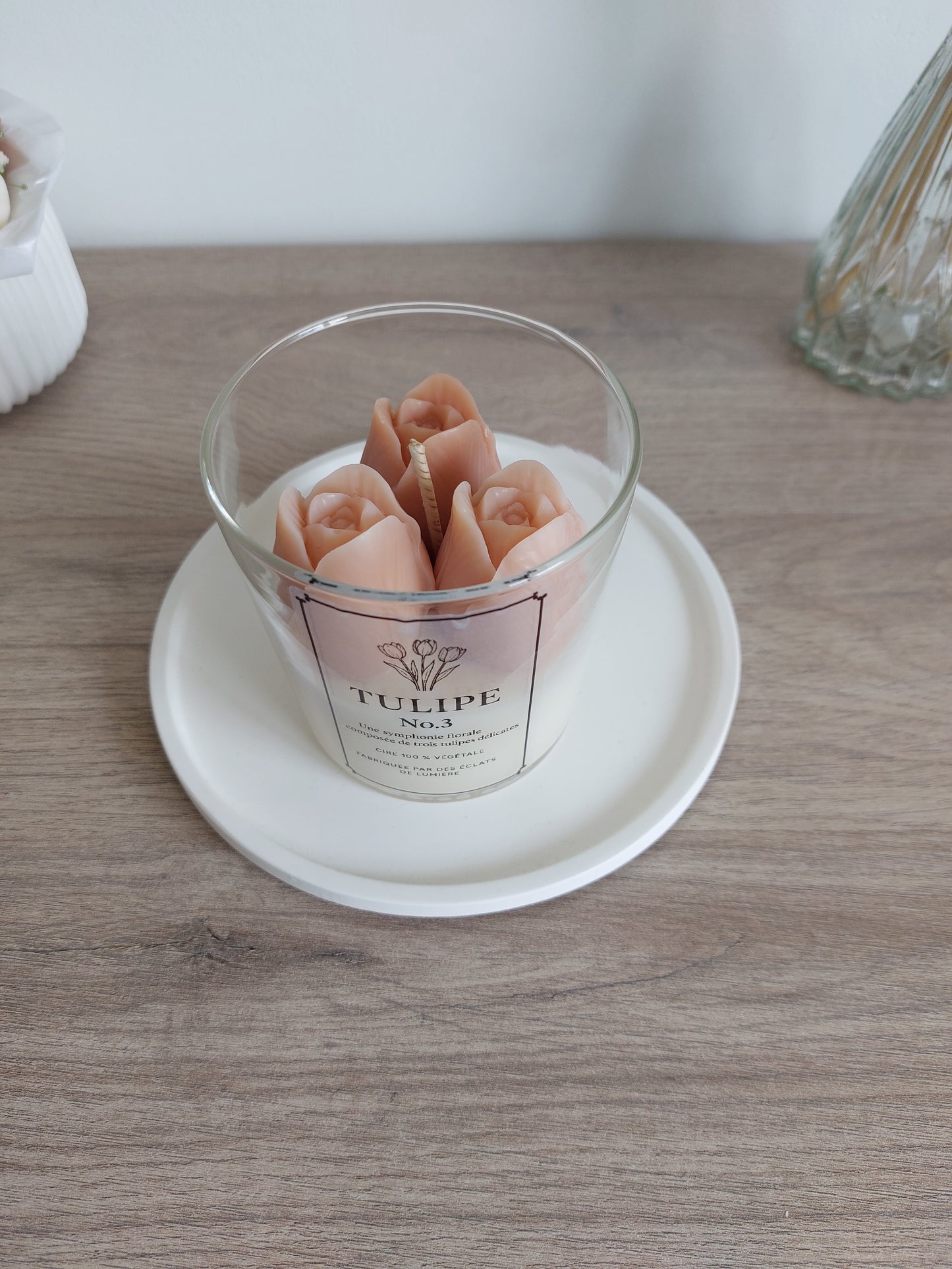 Bougie Grand Format Tulipes No.3
