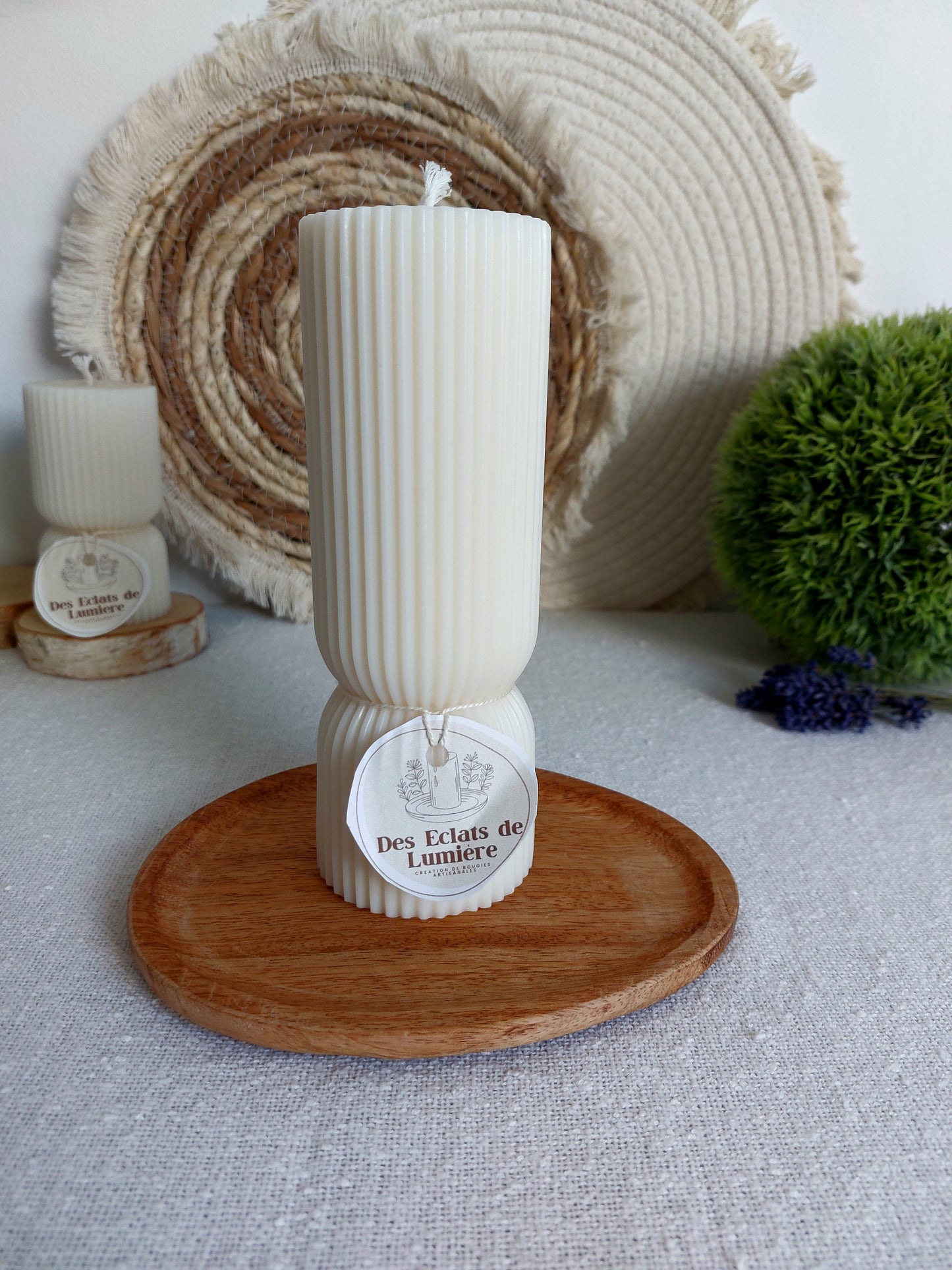 Bougie décorative Courbe de Lumière Grande