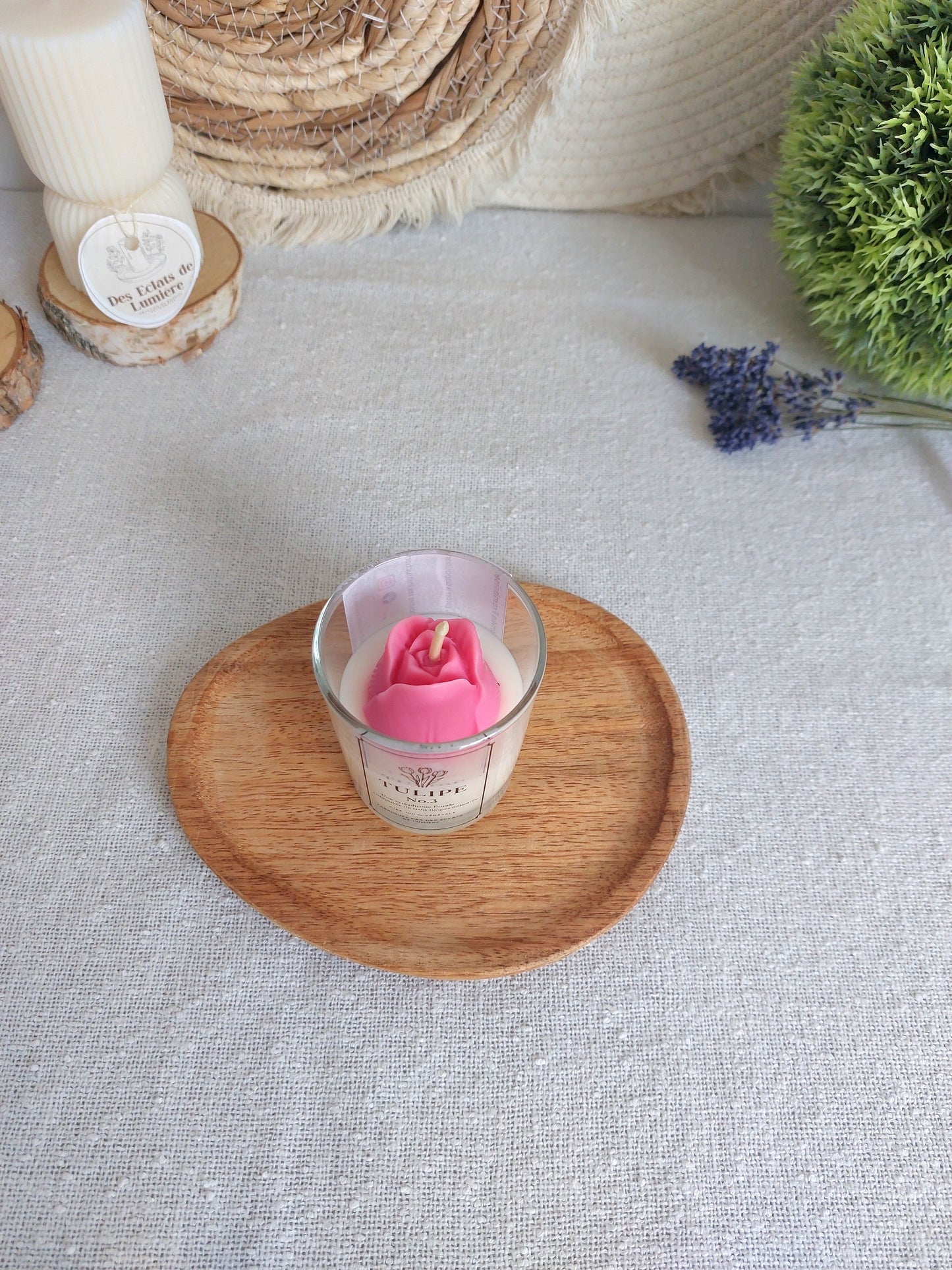 Bougie Petit Format Tulipe