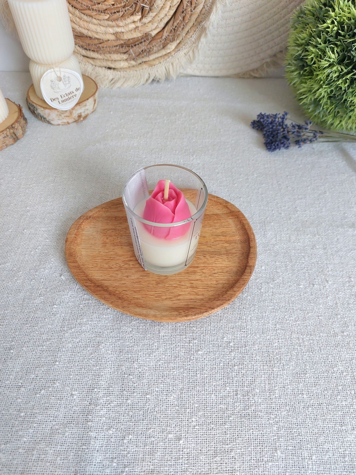 Bougie Petit Format Tulipe