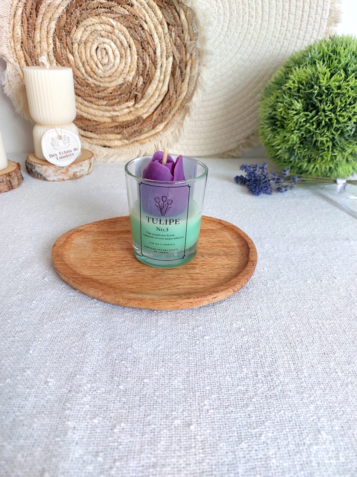 Bougie Petit Format Tulipe