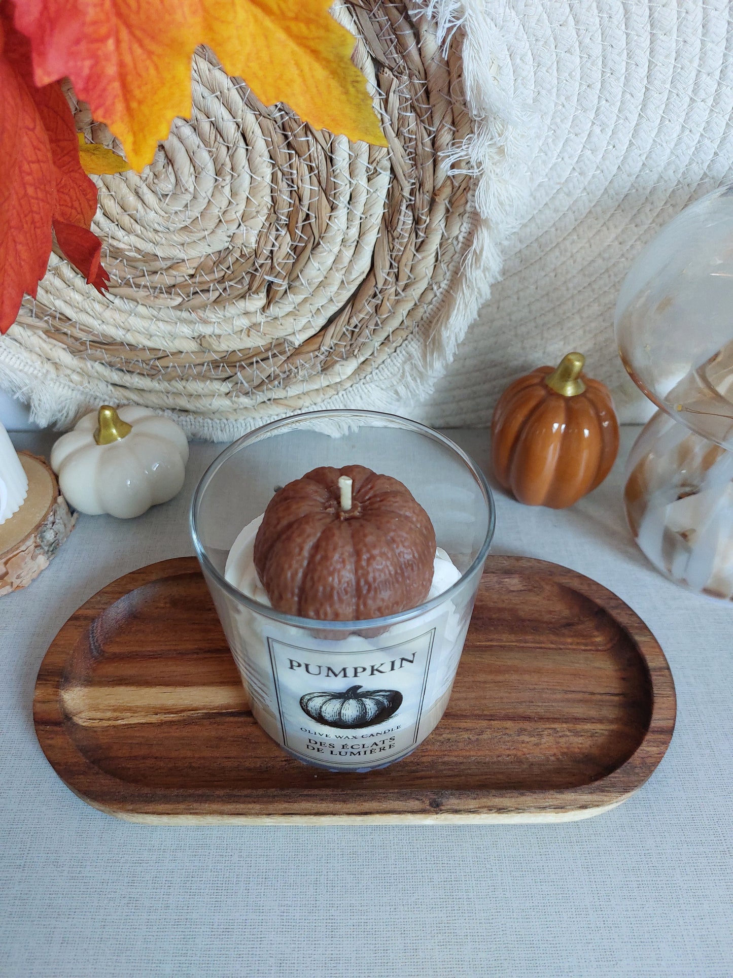 Bougie Grand format Pumpkin gourmande
