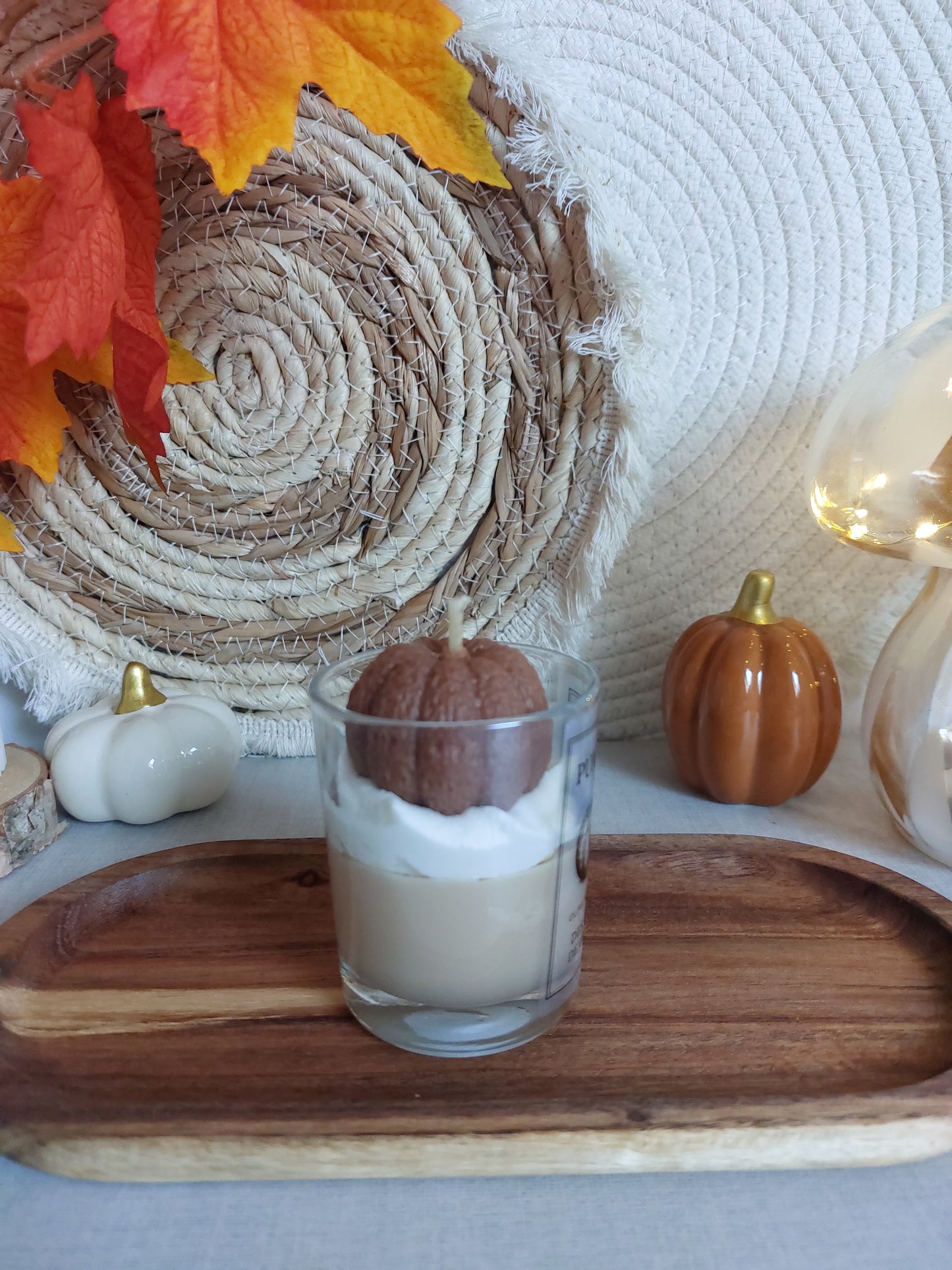 Bougie petit format Pumpkin gourmande