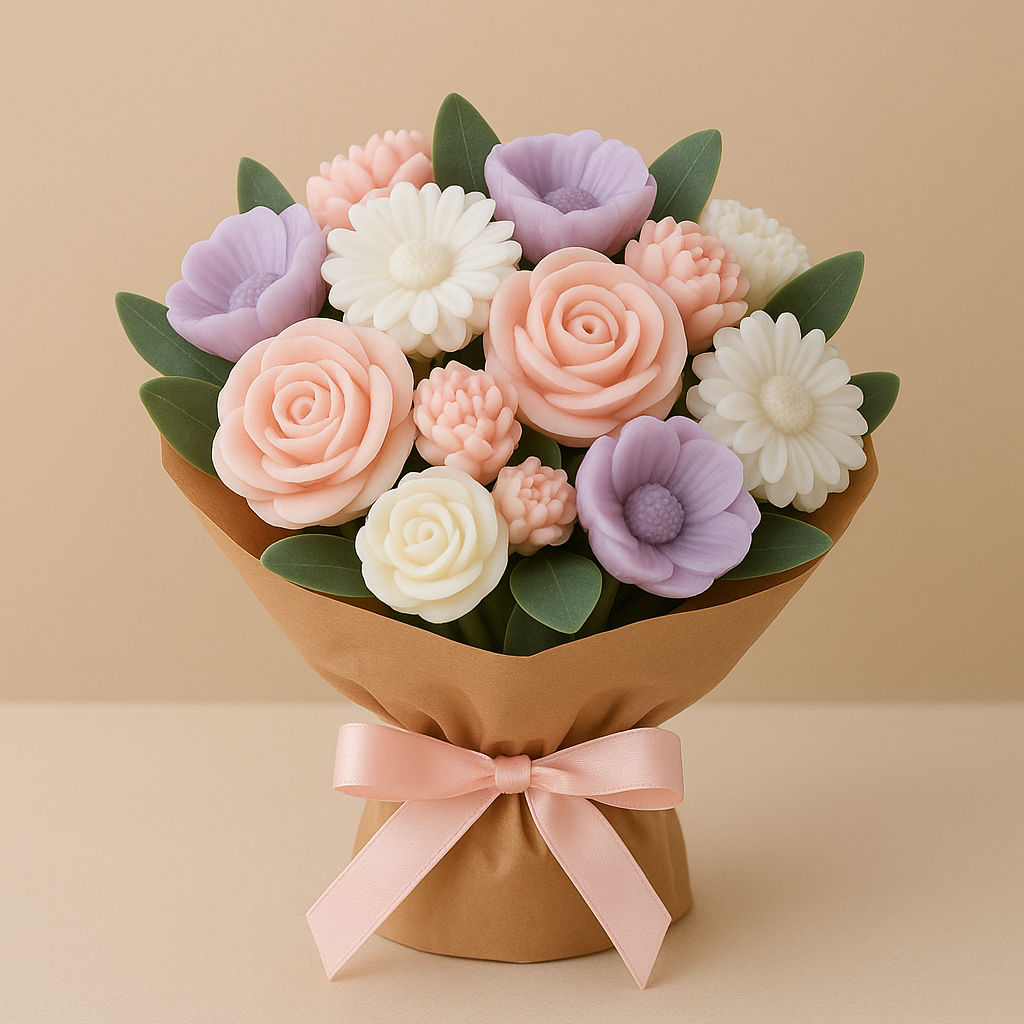 Bouquet de fondants parfumés