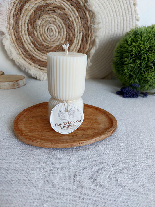 Bougie décorative Courbe de Lumière petite