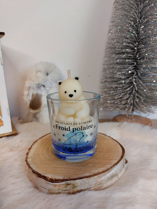 Bougie Froid polaire petit format
