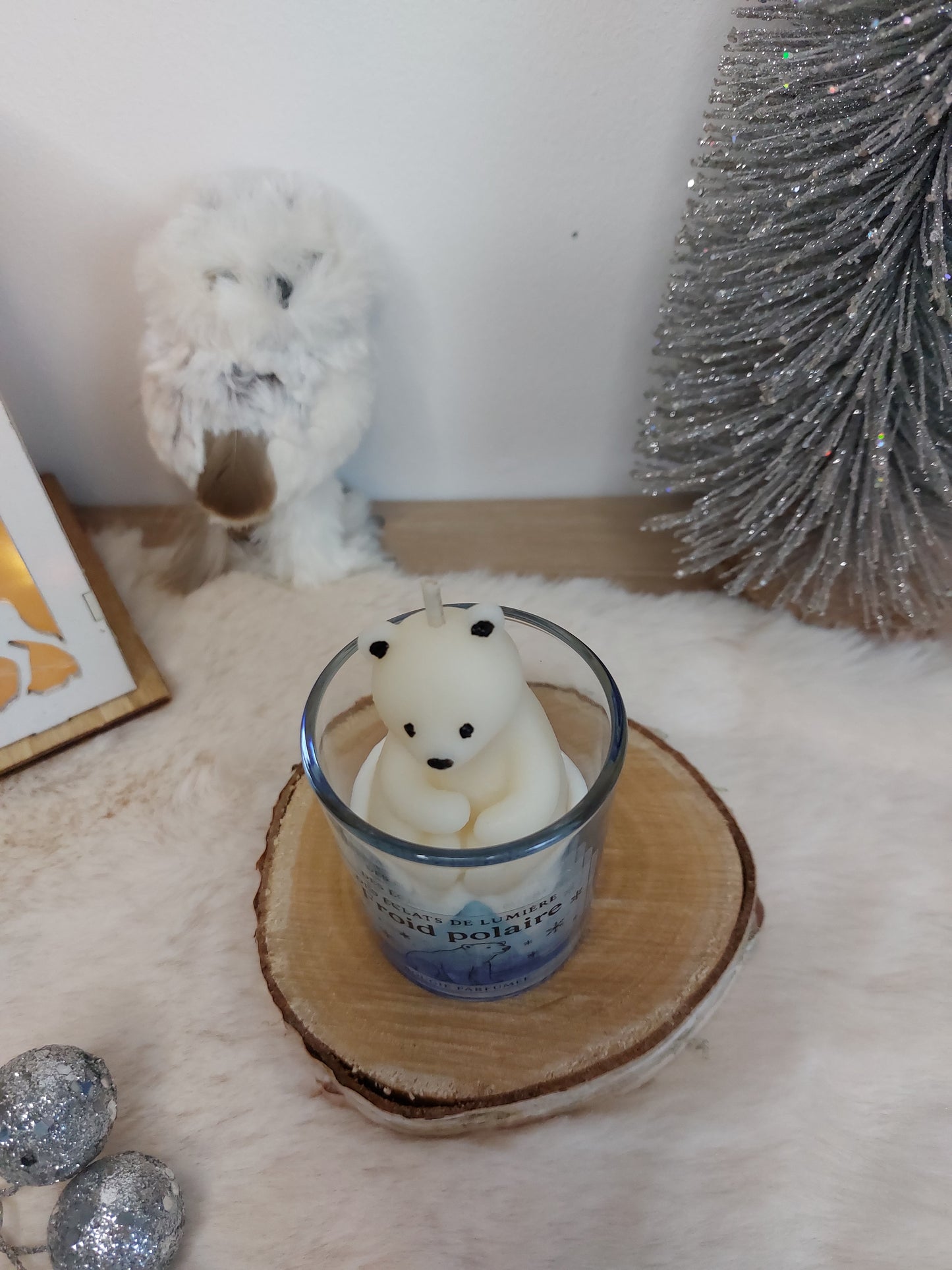 Bougie Froid polaire petit format