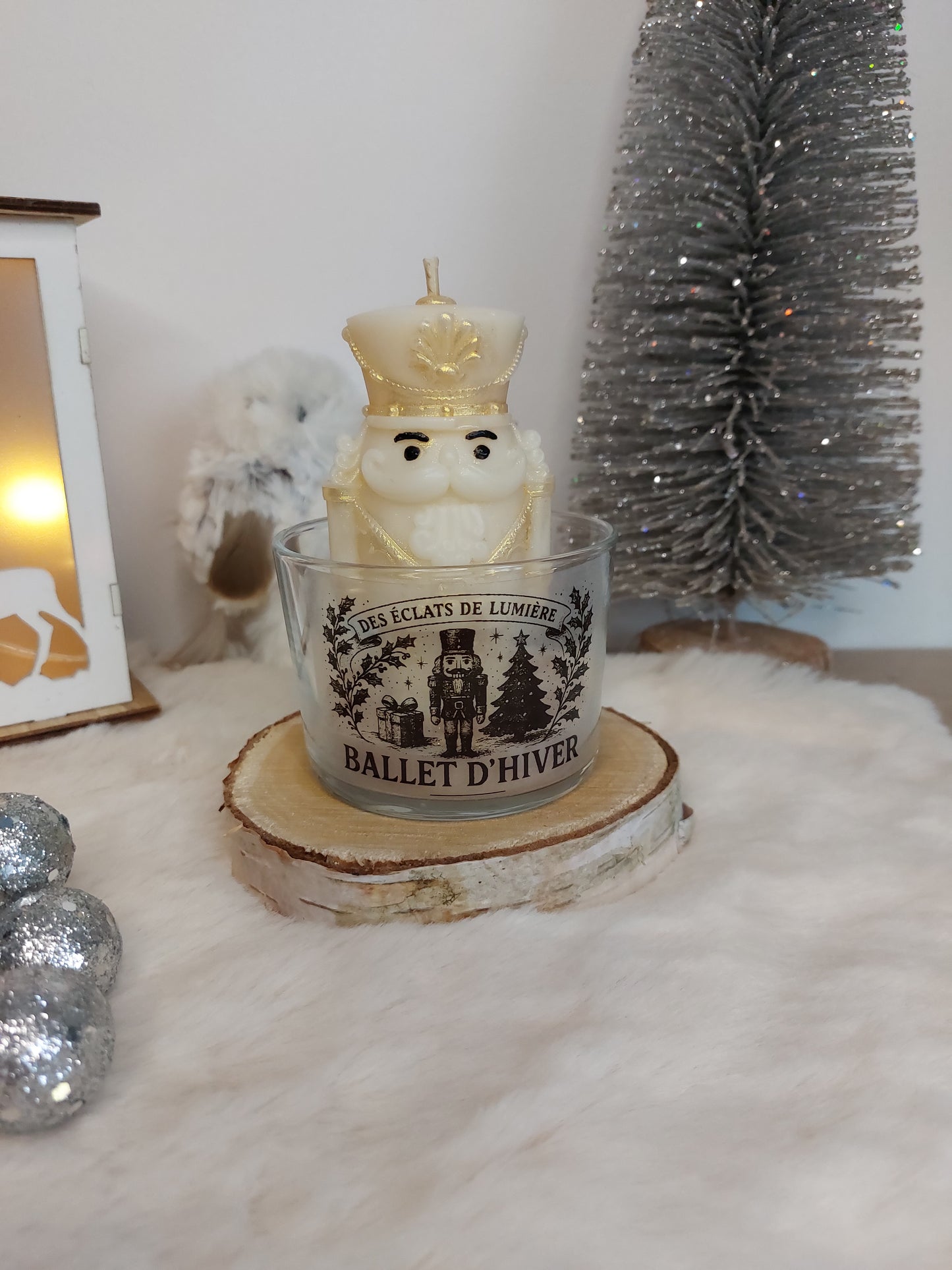 Bougie Ballet d'hiver - Casse Noisette Moyen format