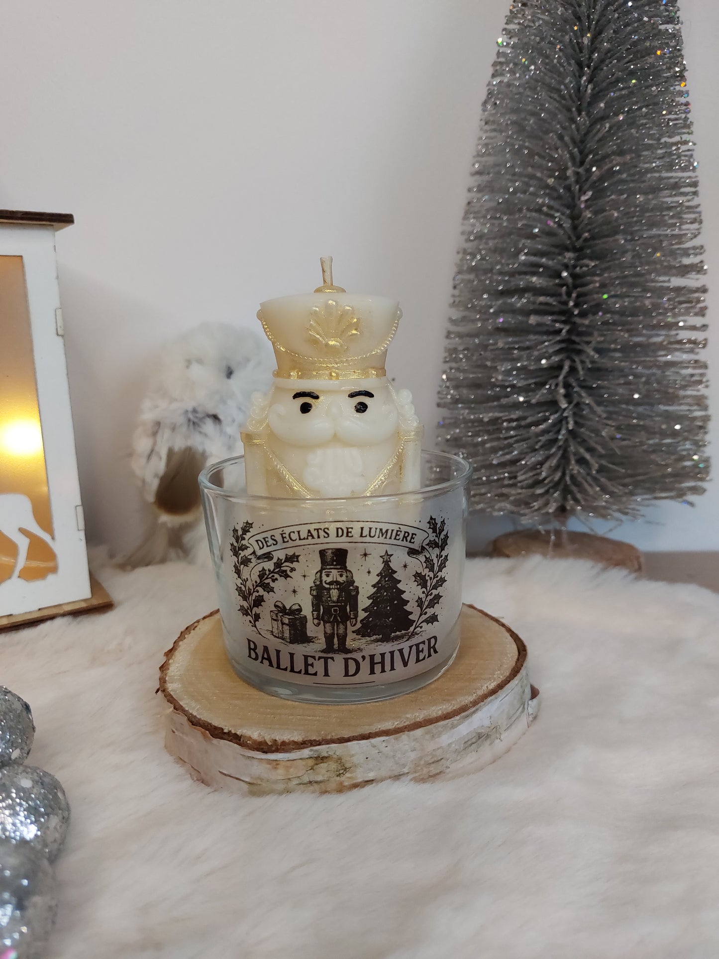 Bougie Ballet d'hiver - Casse Noisette Moyen format