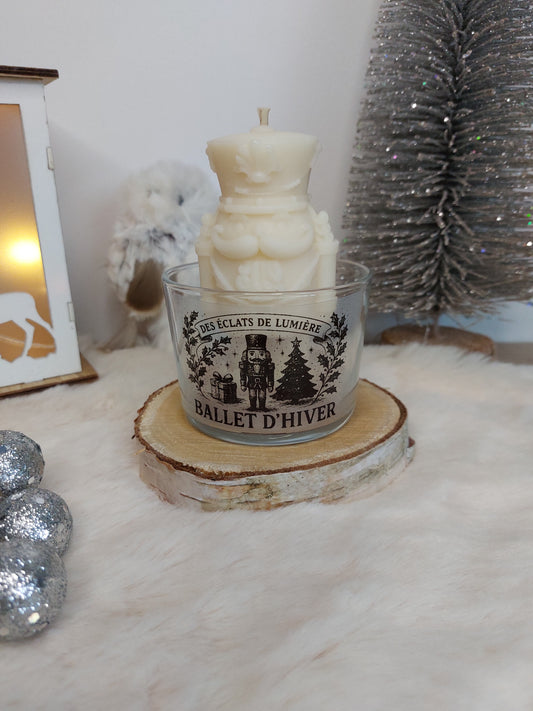 Bougie Ballet d'hiver - Casse Noisette Moyen format