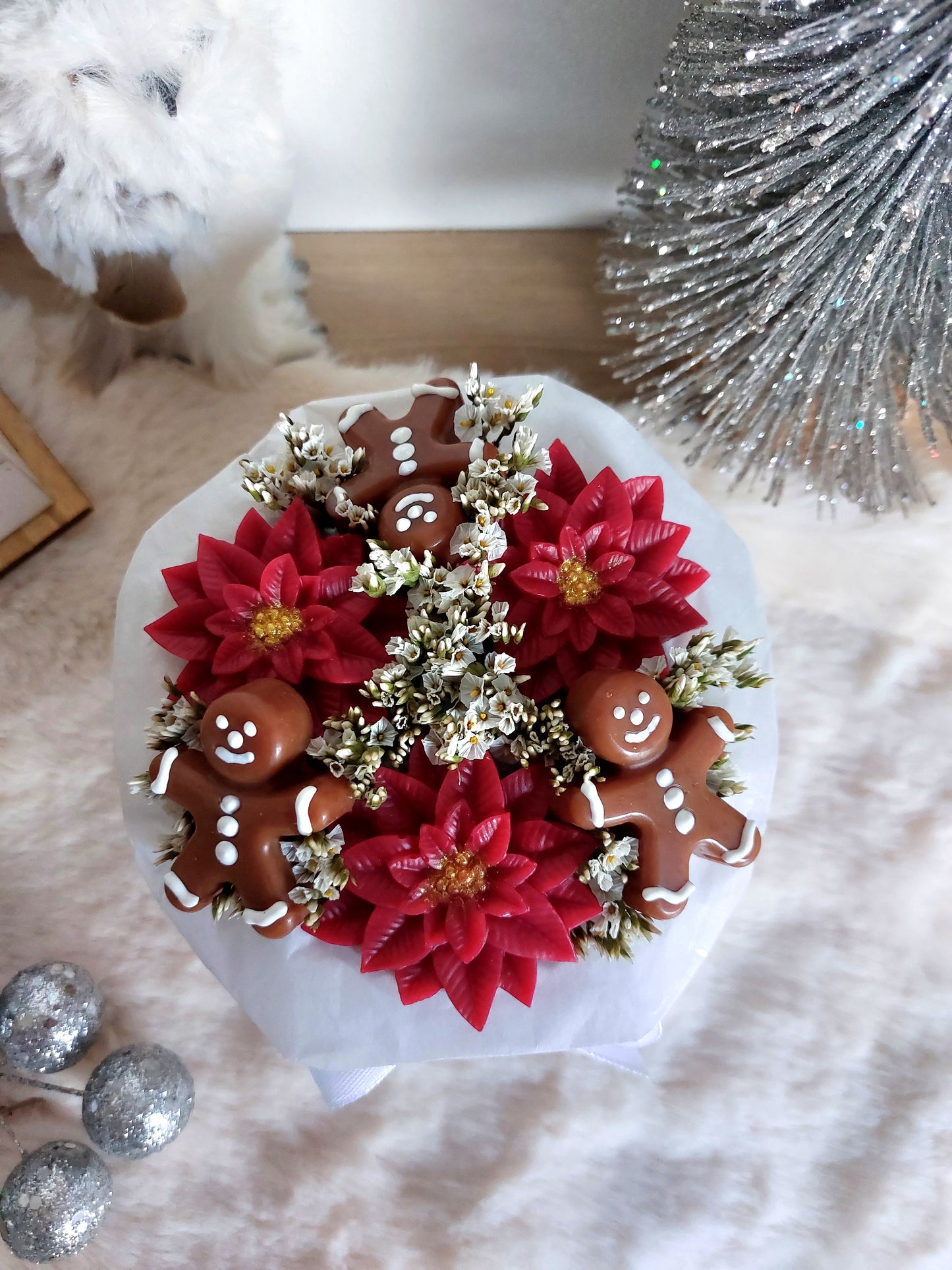 Bouquet de fondants parfumés Noël