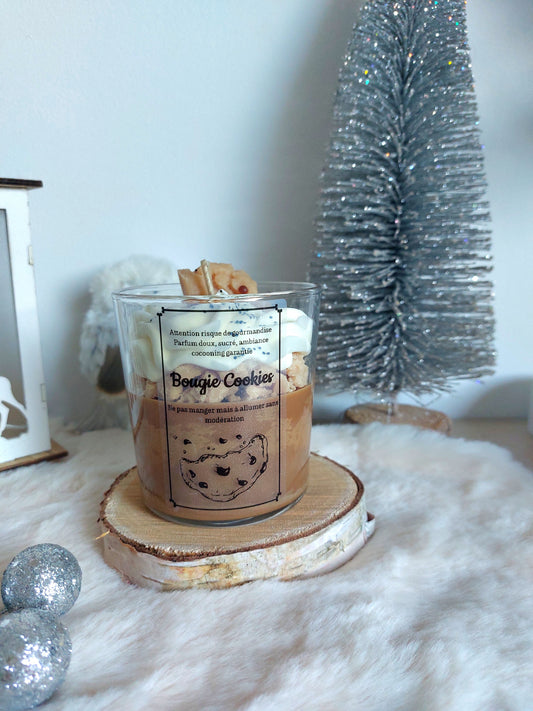 Bougie Grand format Cookies