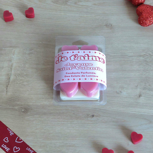 Fondants Coeur Saint valentin format Clamshell